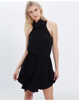 Shona Joy San Matias Mini Dress Black Size 6 for rent on The Volte - image 1
