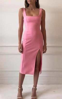 Bec & Bridge Hibiscus Island Dress Pink size 8 for rent on The Volte - image 1