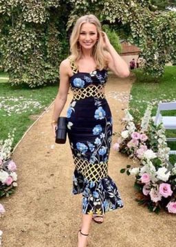 Alice McCall Flower Girl Midi Strap Dress Floral Size 12 for rent on The Volte - image 3