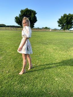 Aje Imprint Mini Dress Print Size 10 for rent on The Volte - image 4