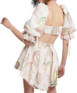 Aje Imprint Mini Dress Print Size 10 for rent on The Volte - image 2