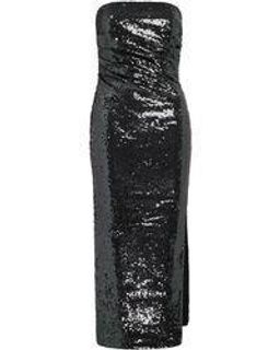 Rachel Gilbert Val Dress Black Size 4 for rent on The Volte - image 2