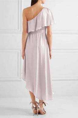 Zimmerman one shoulder silk dress size 1 for rent on The Volte - image 2