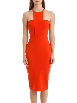 Alex Perry Piper Dress Orange Size 10 for rent on The Volte - image 1