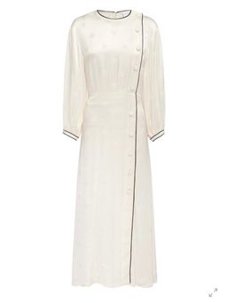 Alice McCall Hotel Lobby Midi Dress, cream in size 6 for rent on The Volte - image 4
