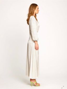 Alice McCall Hotel Lobby Midi Dress, cream in size 6 for rent on The Volte - image 5