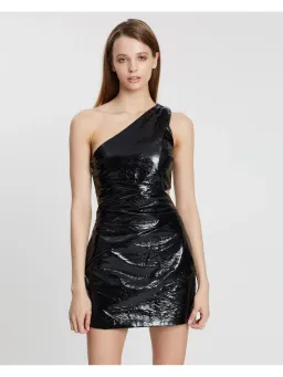 Bec & Bridge Shadow Dancer Mini Dress Black Size AU 6 for rent on The Volte - image 2