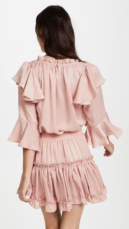 Misa Los Angeles Aliz Dress Mauve Pink Size AU 6 for rent on The Volte - image 5