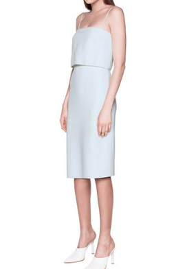 Dion Lee Blue Column Midi Dress Size 8  for rent on The Volte - image 2