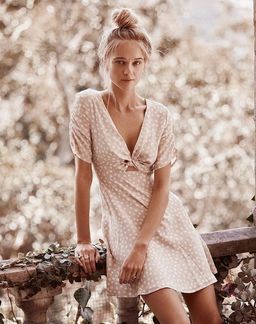 Sir the Label The Valentina Mini Dress Cream Size 10 for rent on The Volte - image 3