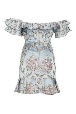 We Are Kindred Mollie Off Shoulder Mini Dress Print Size AU 10 / M for rent on The Volte - image 4