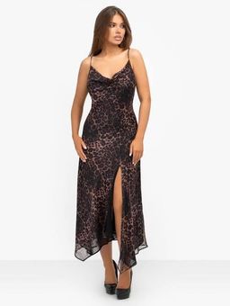 Misha Johanna Midi Dress Print Size 10 for rent on The Volte - image 3