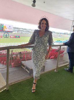 Pasduchas Chloe MIDI Ruffle Dress size 10 for rent on The Volte - image 2