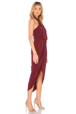 Shone Joy  - Core Knot Draped Dress for rent on The Volte - image 3