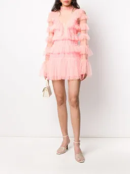 Alice McCall Tokyo Skies Mini Dress Pink Size 10 for rent on The Volte - image 1