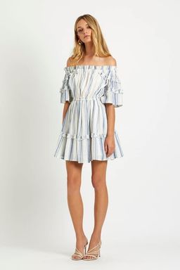 Steele Panama Off Shoulder Dress size 8 for rent on The Volte - image 1
