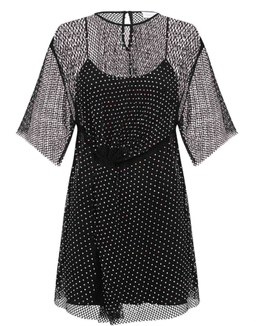 Alice McCall Kaleidoscope Mini Dress Black/Mesh Size 6 for rent on The Volte - image 2