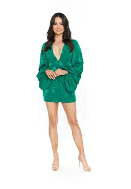 Rat & Boa Isabella Dress Green Size 6 for rent on The Volte - image 3