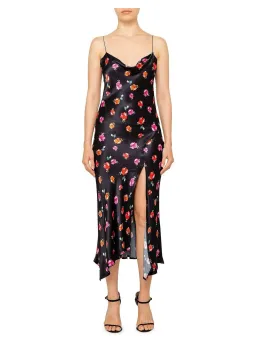Bec & Bridge Floral Slip Dress Black Floral Size AU 6 for rent on The Volte - image 1