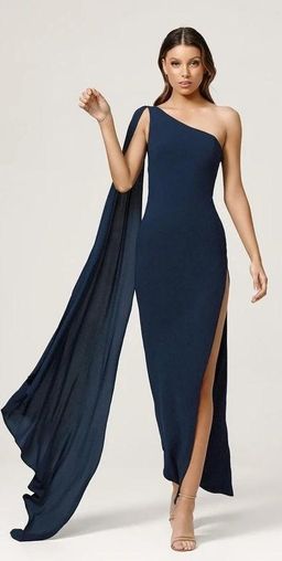 Lexi Riley Dress Blue Size 6 for rent on The Volte - image 2