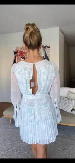 Stevie May Sky Settlement Mini Dress white Size 8 for rent on The Volte - image 3