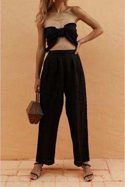 Posse The Label Alfie Jumpsuit Black Size 8 for rent on The Volte - image 1