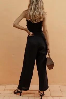 Posse The Label Alfie Jumpsuit Black Size 8 for rent on The Volte - image 4