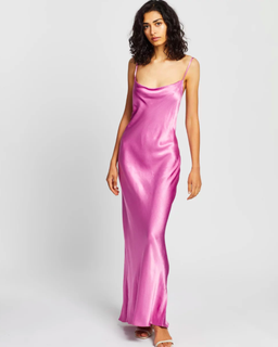Bec & Bridge Lucie Maxi Dress Fuchsia Pink Size 8  for rent on The Volte - image 1