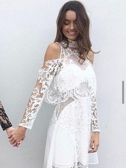 Thurley Chateau dress White Size 12 for rent on The Volte - image 1