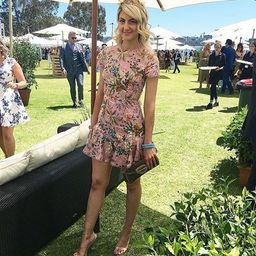 Zimmermann Tropicale Lattice Mini Dress Pink Floral Size 0 / AU 8 for rent on The Volte - image 13