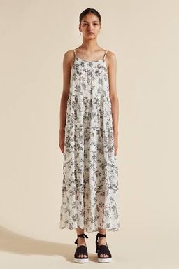 Lee Mathews Lucy Cami Dress Floral Vine Size 1/Au 8 for rent on The Volte - image 1