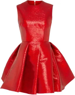 Alex Perry Ainsley Dress Red Size 6 for rent on The Volte - image 3