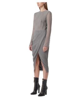 Camilla & Marc Miri Dress Gingham Checkered Grey Size 12 for rent on The Volte - image 2