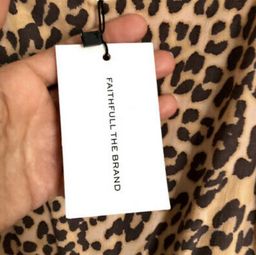 Faithfull The Brand Elsa Jumpsuit Mila Animal Print size  for rent on The Volte - image 2