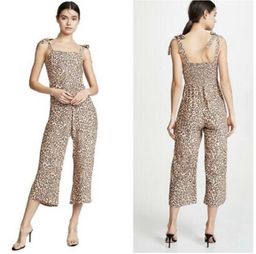Faithfull The Brand Elsa Jumpsuit Mila Animal Print size  for rent on The Volte - image 1