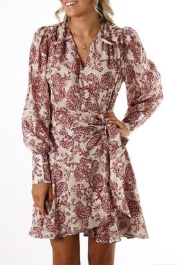 Elliatt Granite Dress - Whiteberry for rent on The Volte - image 1