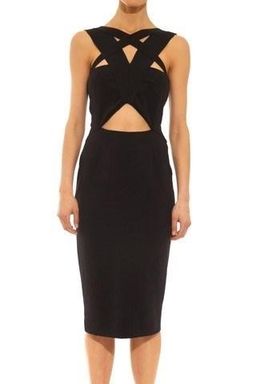 Shakuhachi Strappy Odyssey Dress in Black Size 6 for rent on The Volte - image 2