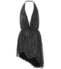 SAINT LAURENT METALLIC HALTER  MINI for rent on The Volte - image 3