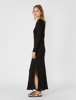 Sir The Label Indre Long Sleeve Dress Black Size AU 6 for rent on The Volte - image 2