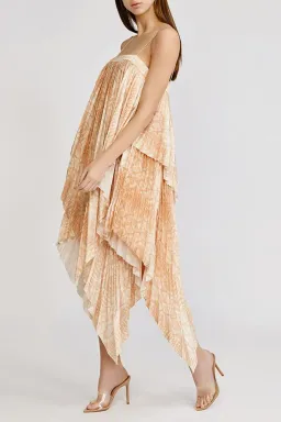 Acler Hooper Midi Dress in Cobra Snake Print Size 6 for rent on The Volte - image 1