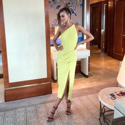 Manning Cartell - Radar Love Dress in Nuclear Yellow sz 8 for rent on The Volte - image 1