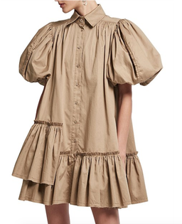 AJE ambience shirt dress for rent on The Volte - image 1
