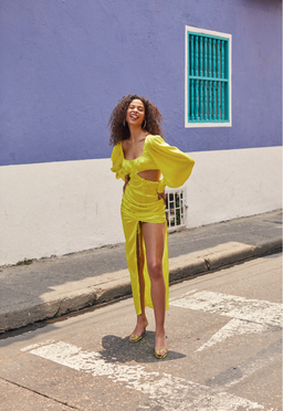 For Love & Lemons - Meringue Maxi Dress for rent on The Volte - image 3