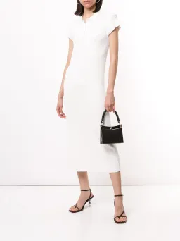 Manning Cartell MVP Polo Knit Dress White Size 6 for rent on The Volte - image 1