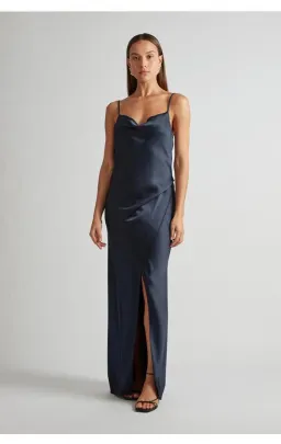 Camilla and Marc Aubrey Slip Dress Navy Size 0 for rent on The Volte - image 1