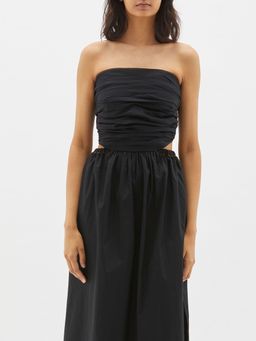 Bassike Strapless Cotton Dress for rent on The Volte - image 3
