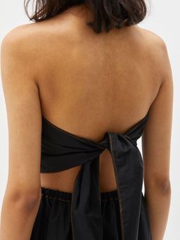 Bassike Strapless Cotton Dress for rent on The Volte - image 4