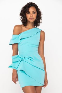 Mossman Into The Deep Dress Blue Size 8 for rent on The Volte - image 5