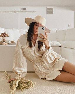 Shona Joy Ellington Balloon Sleeve Mini Dress Ecru Size 8 for rent on The Volte - image 4