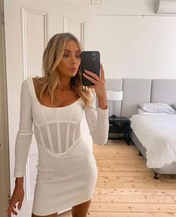 Dion Lee - Rib Corset Mini Dress (Size 8) for rent on The Volte - image 2